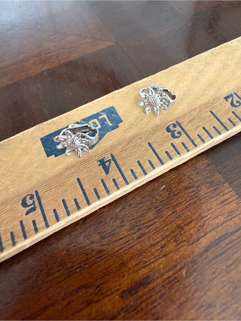 Vintage Silver Tone Earrings